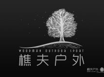 樵夫户外 logo 展示
