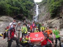 永嘉龙潭坑峡谷探路穿越140705