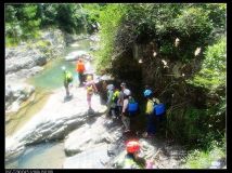 2013.7.21天台大柳溪 休闲溯溪