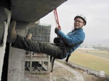 2012-1-15 速降培训 虹桥某工地